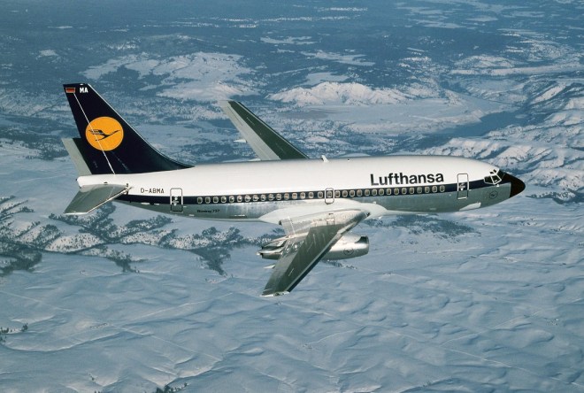 Foto: Boeing Lufthansa 01.1985 D113-13-305 737-200, D-ABMA Idar-Oberstein