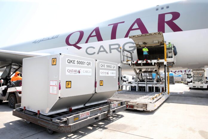 Qatar20Airways20Cargo20to20replace20entire20Unit20Load20Device20ULD20fleet20with20Safrans20Fire20Resistant20Containers-696x464